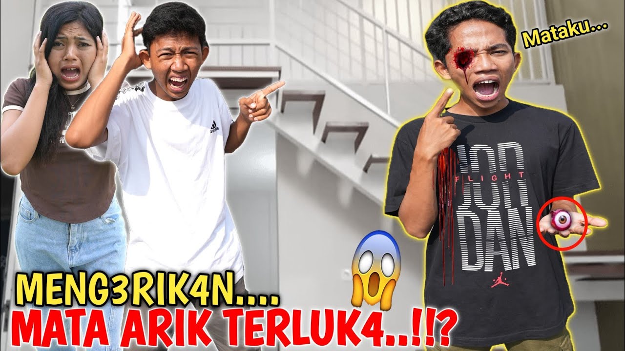 ARIK KENAPA😭MATANYA TIBA TIBA BERDAR4H SAMPE BEGINI?!! | Mikael TubeHD