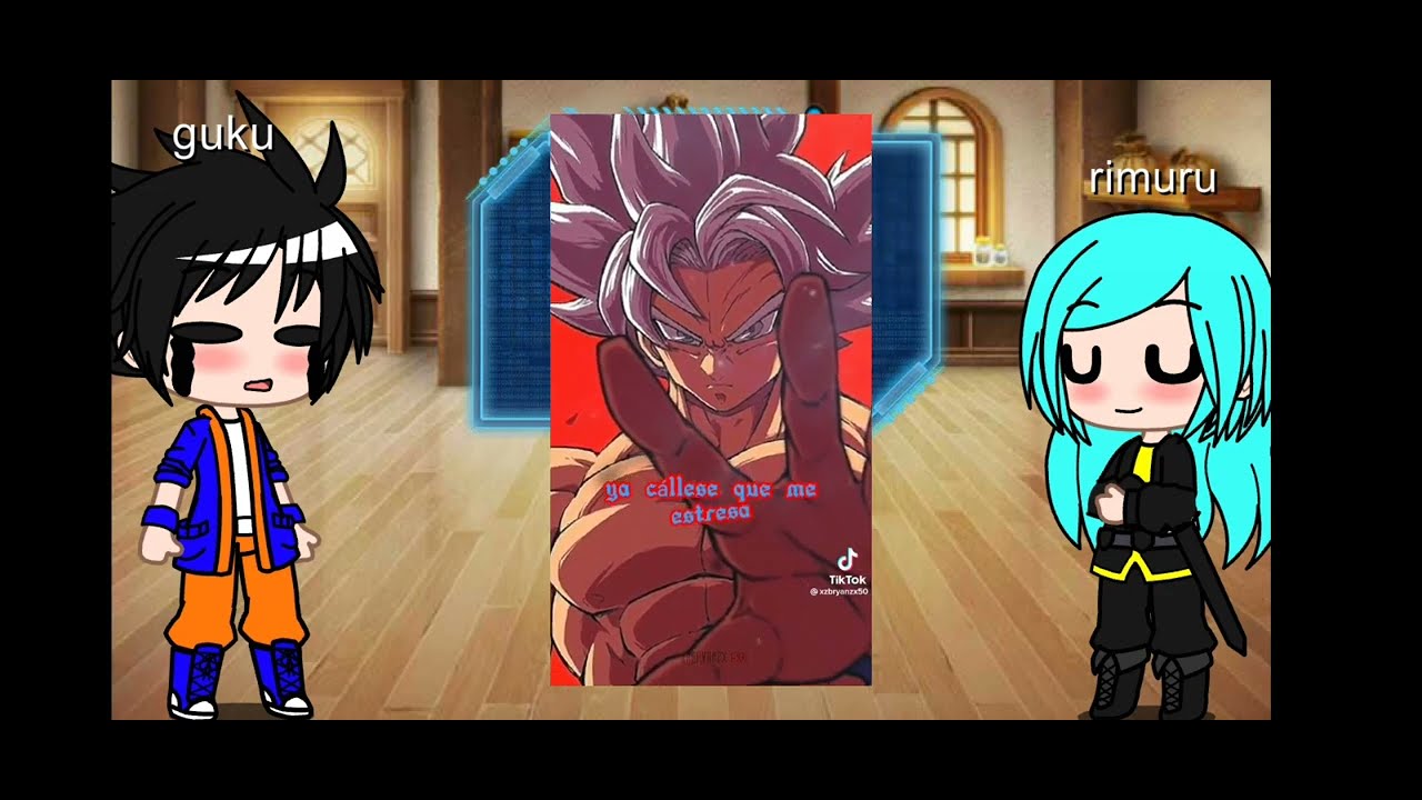 goku y rimuru del pasado reaccionan a goku x rimuru