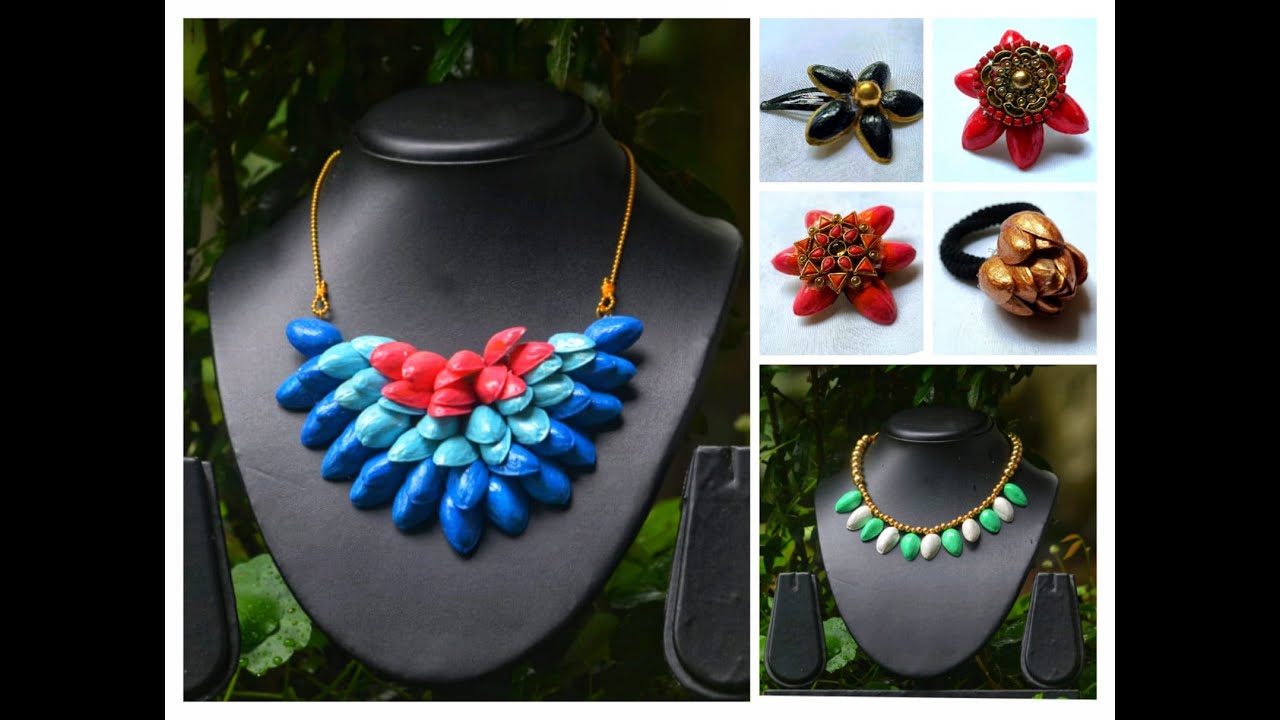 Crazy Jewelry DIYS Every Women Should Know || Pistachio Shell Fashion Crafts
