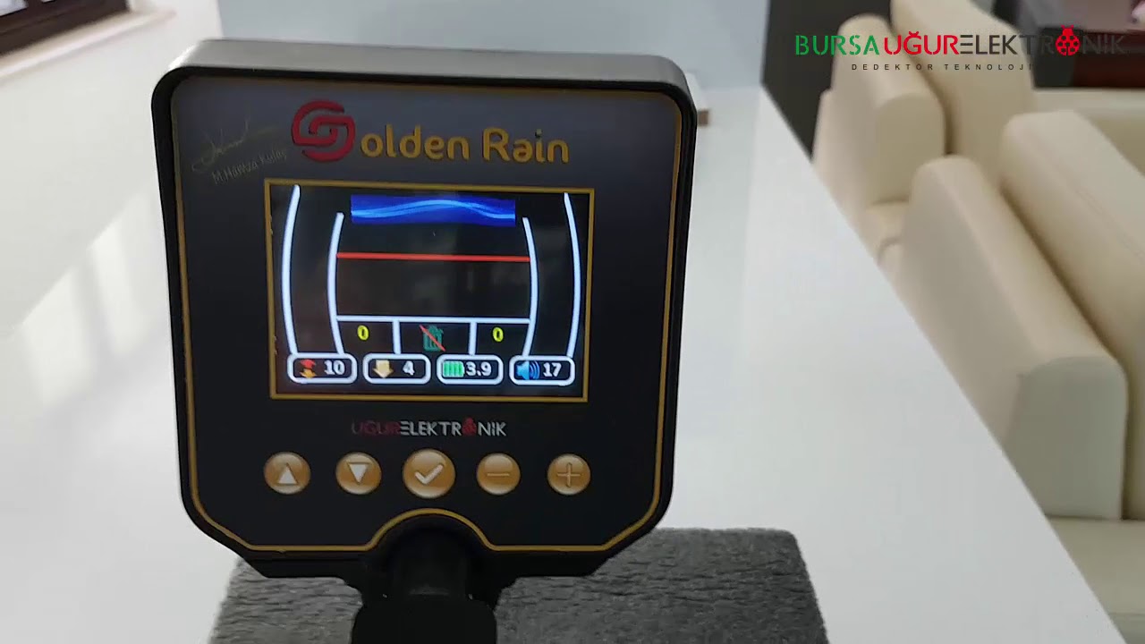 En İyi Define Dedektörü Golden Rain-Bursa Satılık Dedektör