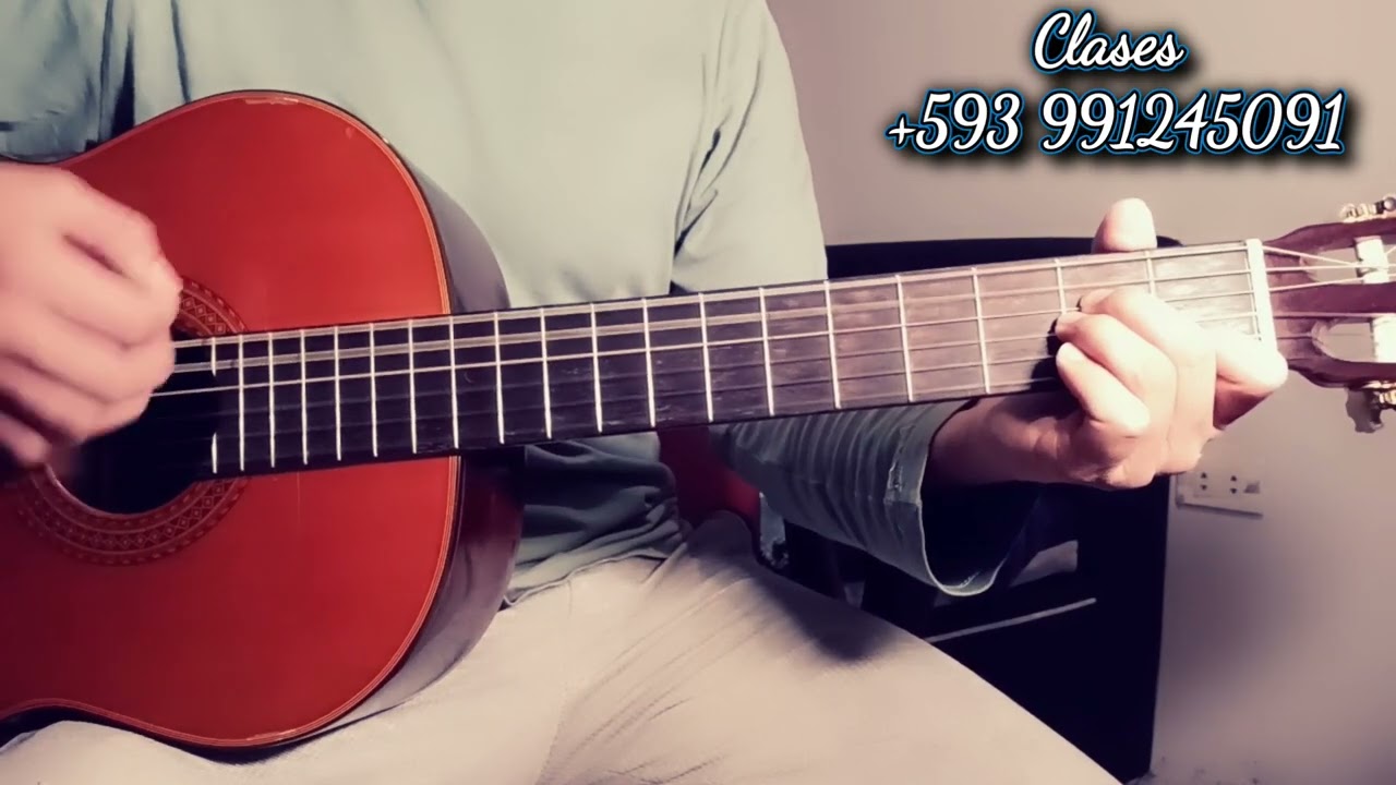 Claveles Y Rosas/ Villancico Tutorial Guitarra Ecuatoriana 🇪🇨