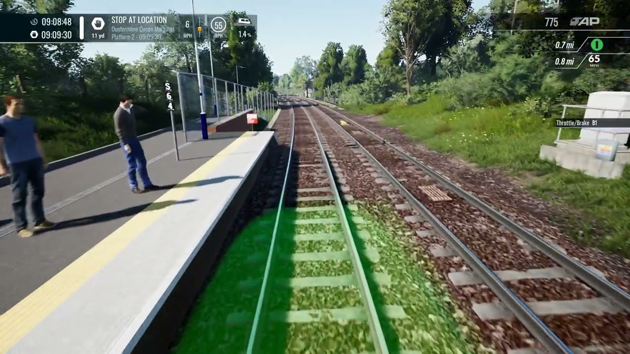 Train sim world Cowdenbeath to Edinburgh Part 1 Dunfermline City