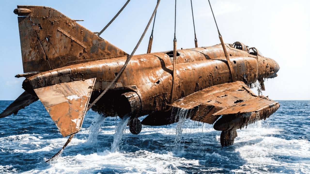 Salvaging & Restoring a Forgotten F 4 Phantom III After 60 Years Beneath the Ocean