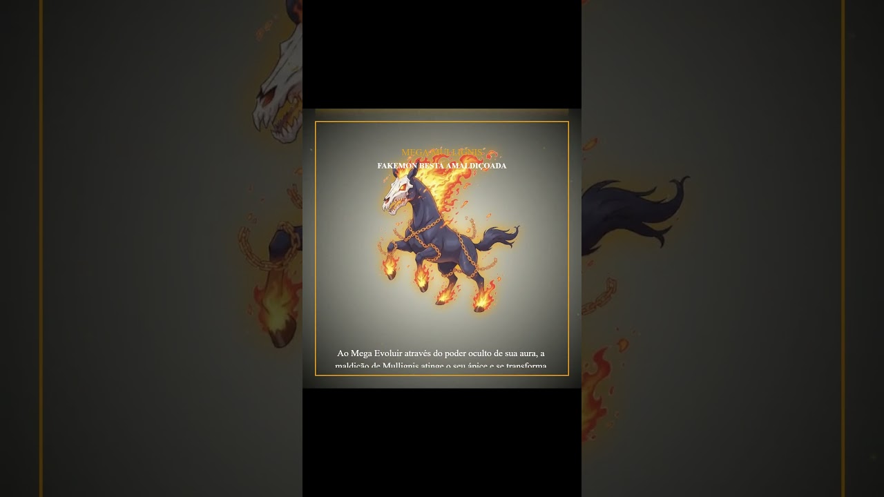 Criei um Fakemon baseado no folclore brasileiro. Conhe&ccedil;a Mullignis