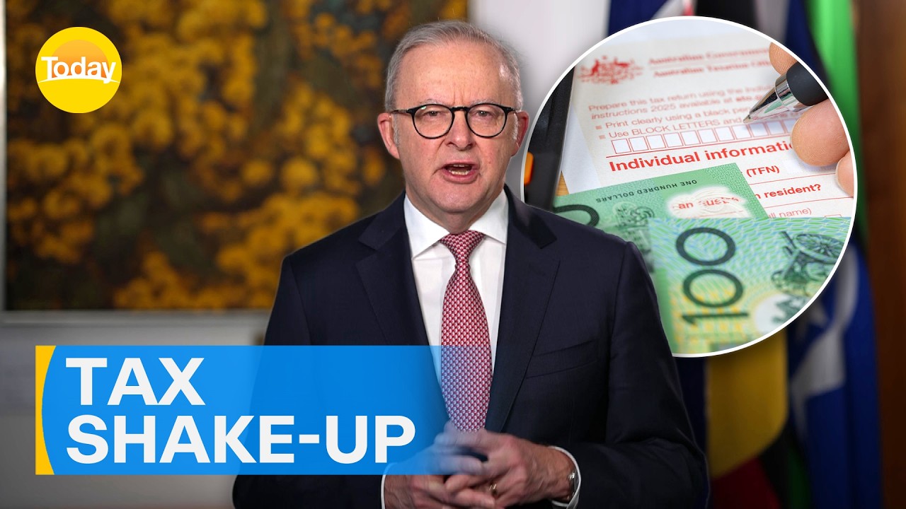 Anthony Albanese talks new tax reforms passing parliament | Today Show Australia