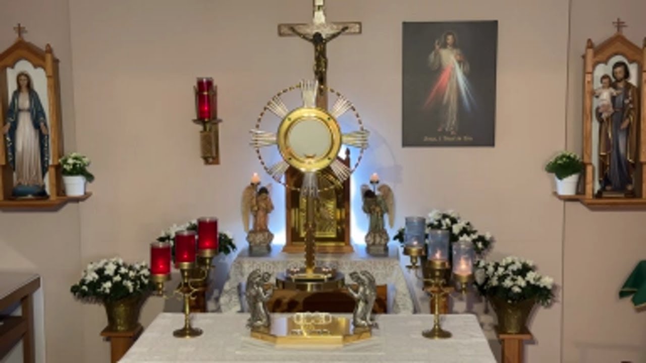 LIVE Eucharistic Adoration - Sisters of Divine Mercy
