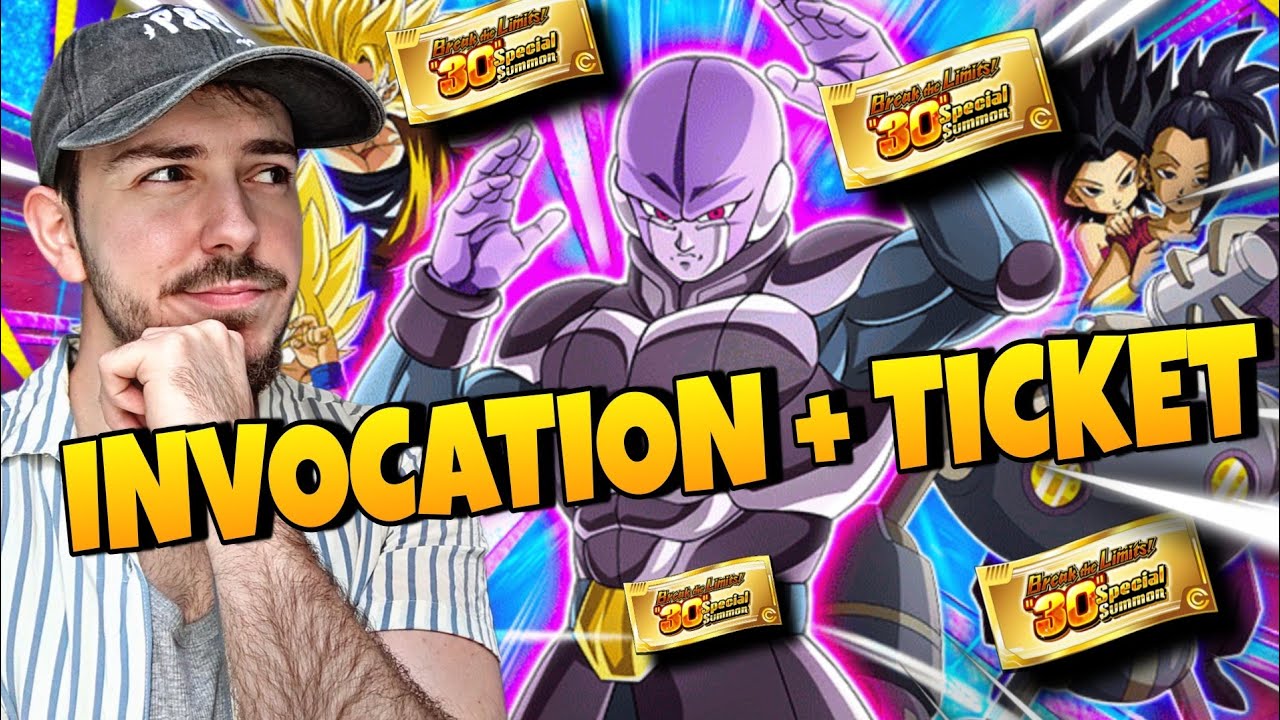 INVOCATION TICKET + PORTAIL HIT GOLDEN WEEK !! (Dokkan Battle)