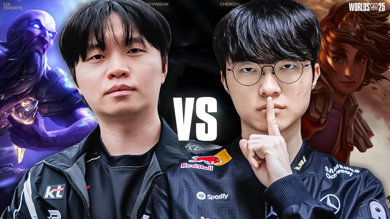 T1 vs KT Highlights | WORLDS 2025 FINALS – ALL GAMES | League of Legends