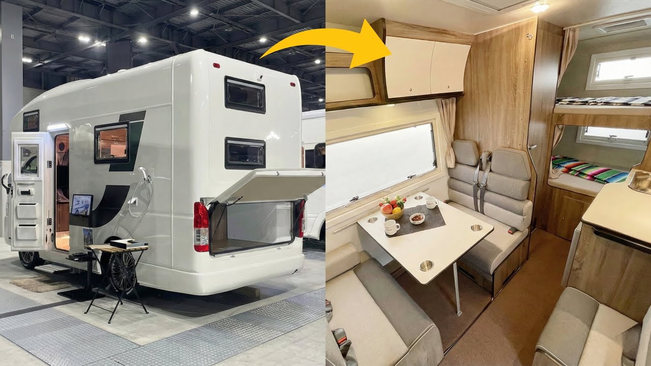 You Won’t Believe How Much Fits Inside This Tiny Japanese Motorhome - Funluce Serengeti 525