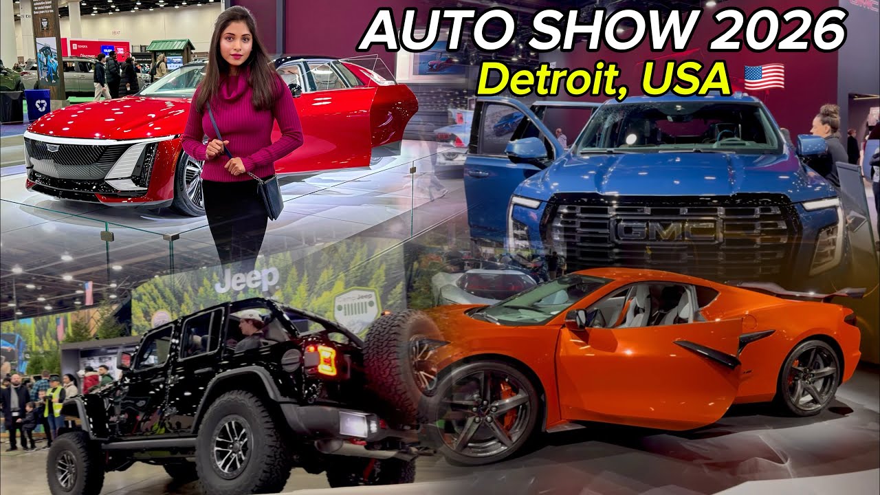 Detroit Auto Show 2026 🇺🇸 | Full Auto Show Vlog | Highlights + Complete Tour