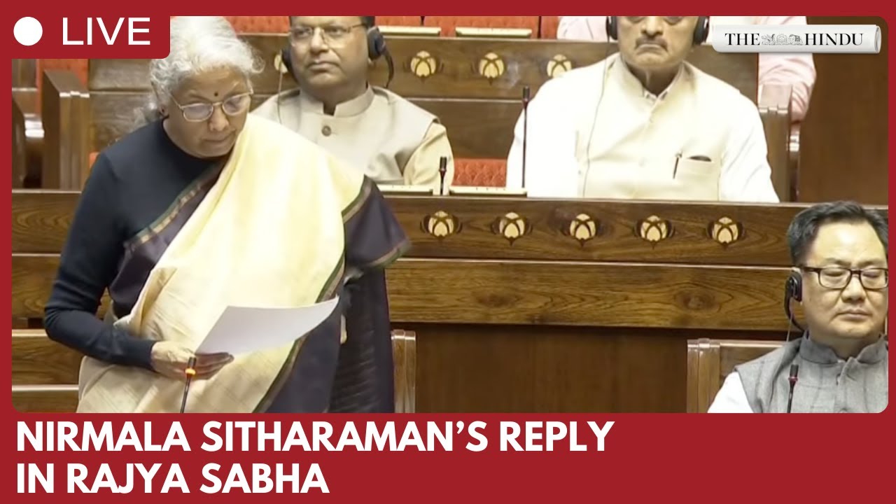 FM Nirmala Sitharaman reply on Budget Discussion in Parliament