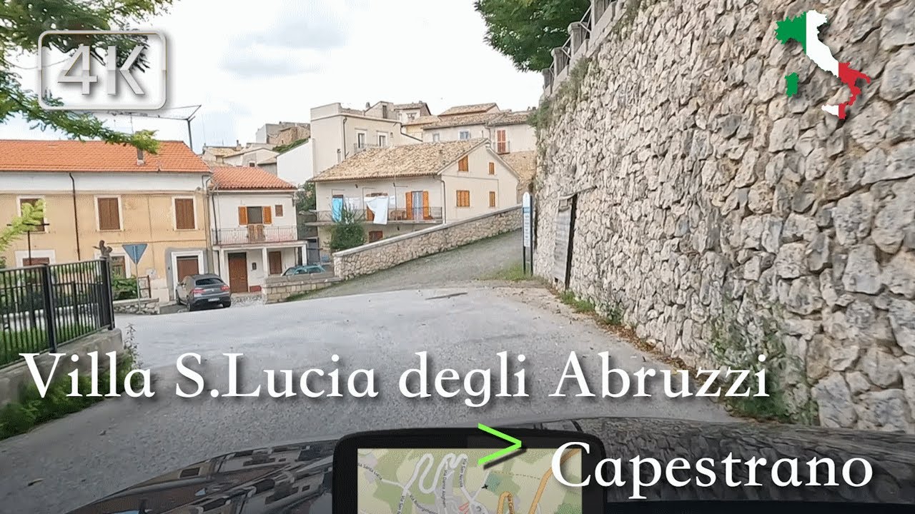 Scenic Drive (Abruzzo), Italy [Villa Santa Lucia degli Abruzzi ⩾ Capestrano] September ⛅