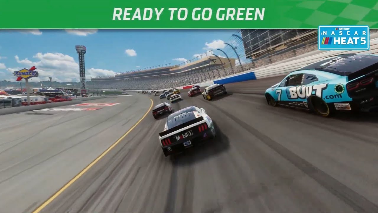 iNASCAR HEAT 5 : Race 9 Atlanta Motor Speedway Simulation