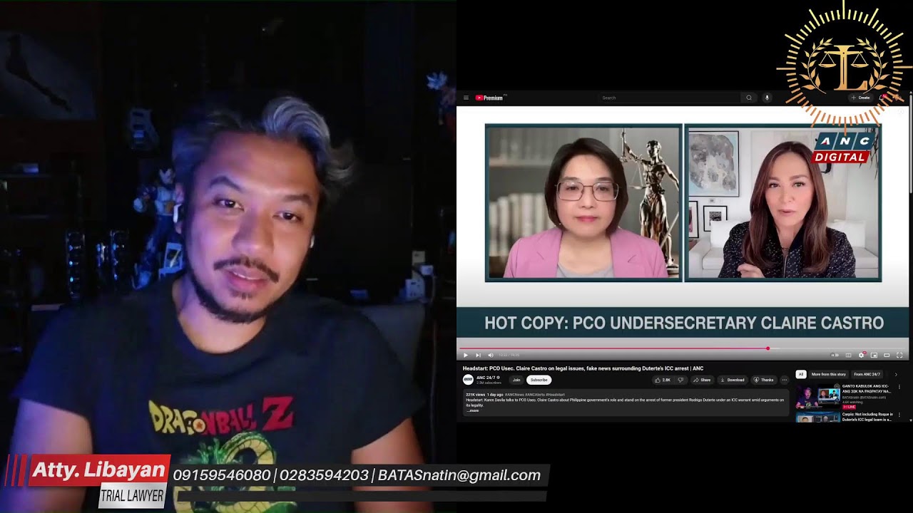 KAREN DAVILA, BINASAG SI USEC CASTRO; USEC CASTRO, KINWESTION ANG JUSTICE SYSTEM SA PINAS