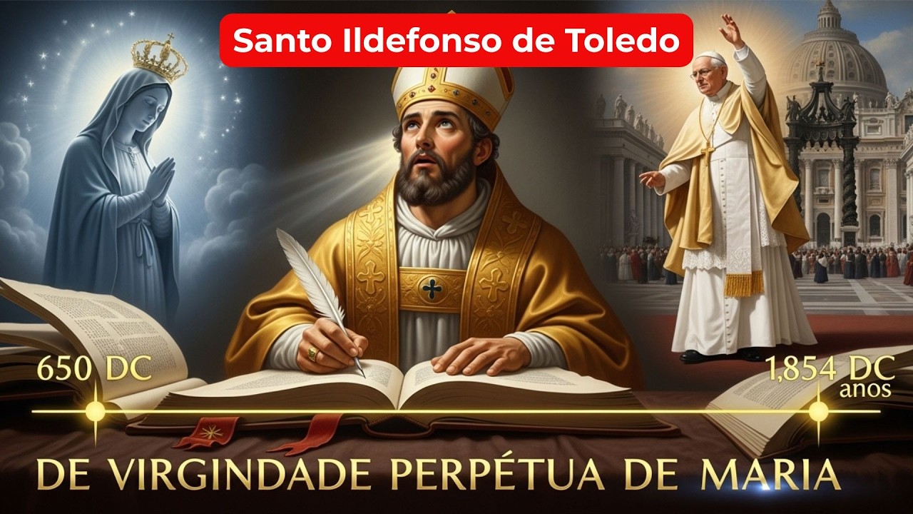 O Santo que Viu Maria SENTADA em Seu Trono O Concílio de Trento Confirmou