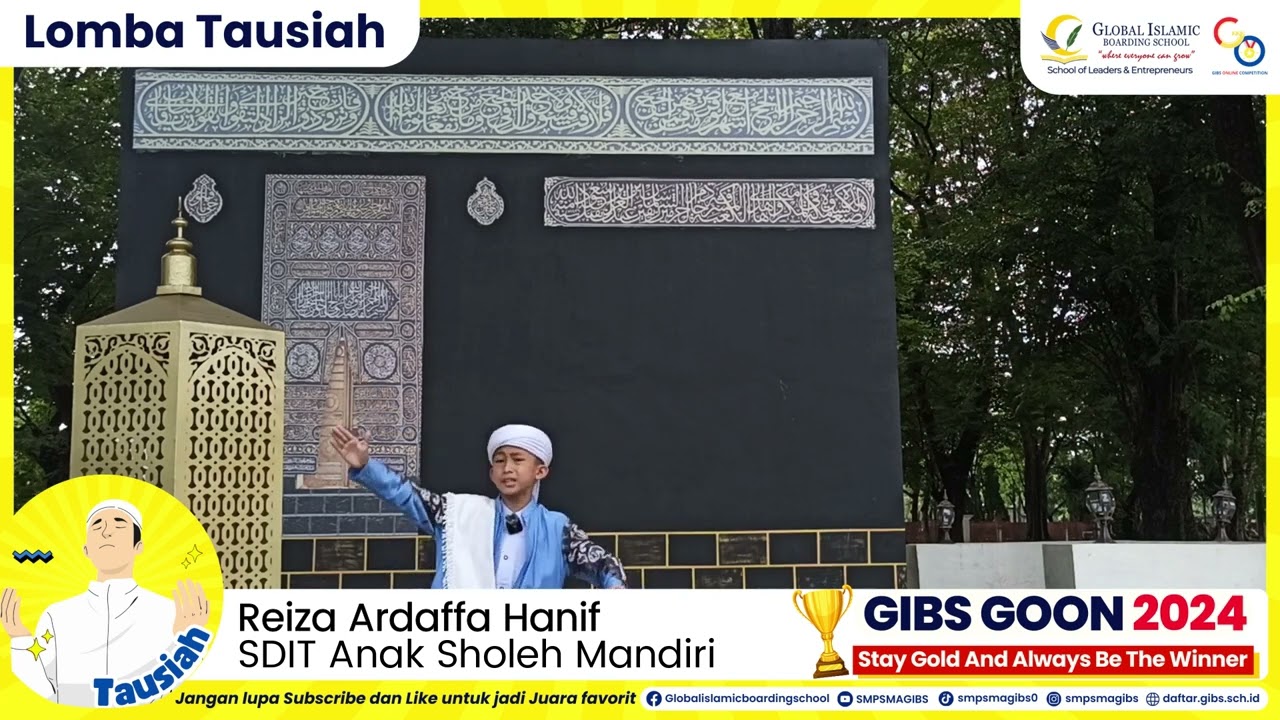 (Tausiah SD) 17. Reiza Ardaffa Hanif - SDIT Anak Sholeh Mandiri