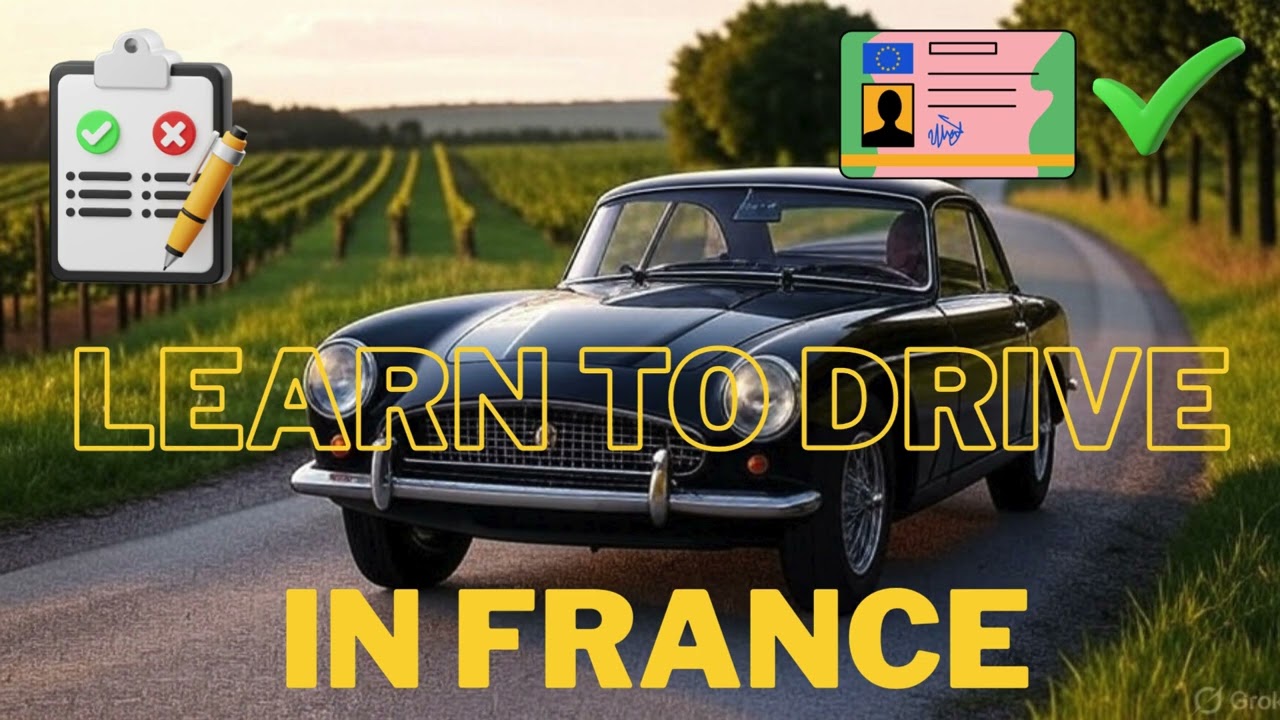 Learn to Drive in France: Pass Your Test | Apprendre à Conduire : réussir son permis| EzeeFrench 🇫🇷