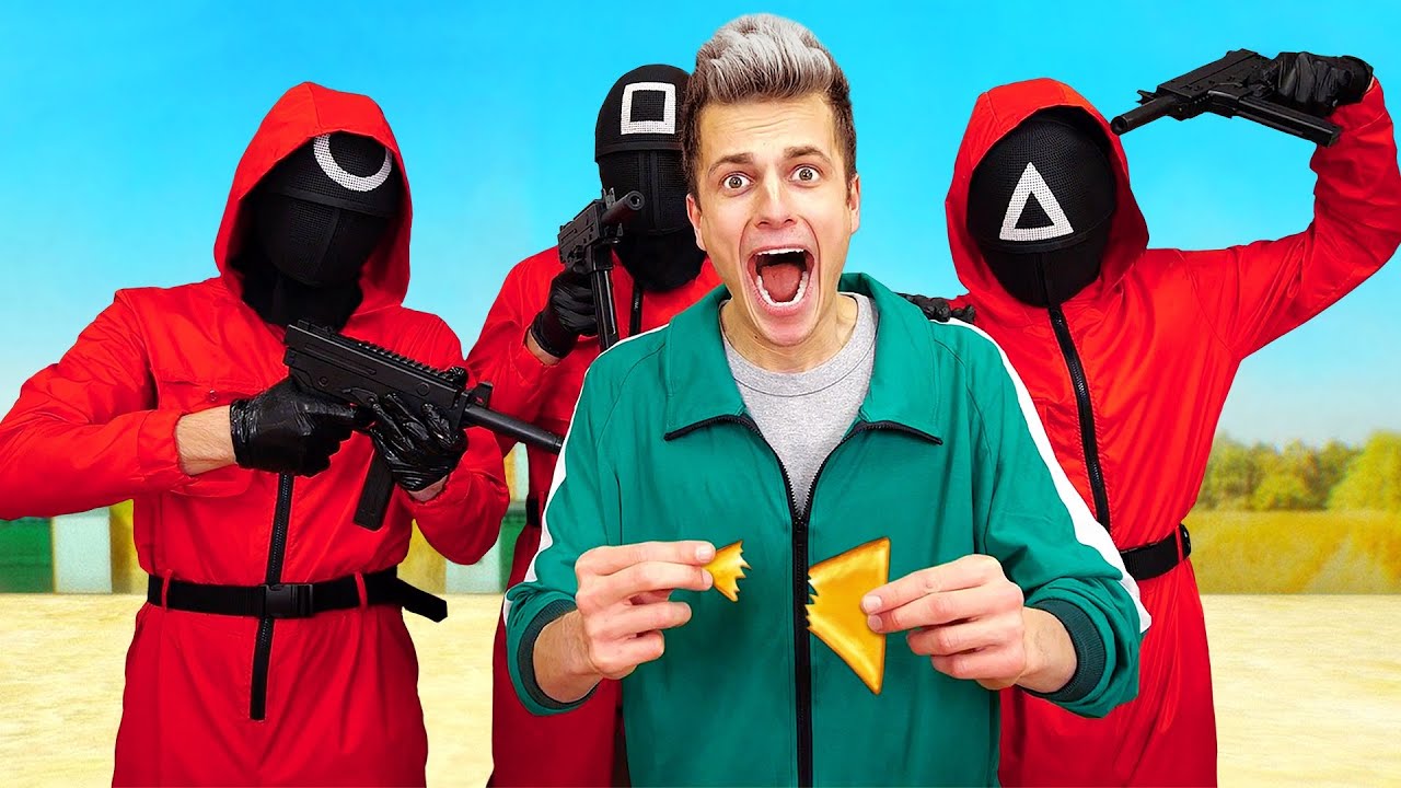 JOUER AU SQUID GAME DANS LA VRAIE VIE