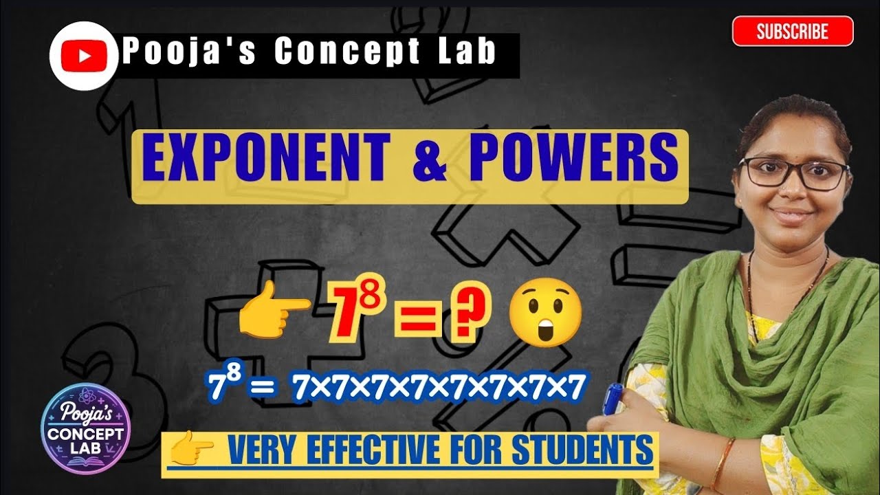 Exponents & Powers | Rules with Examples | Calculate Power FAST | Exponents Trick सोप्या पद्धतीने