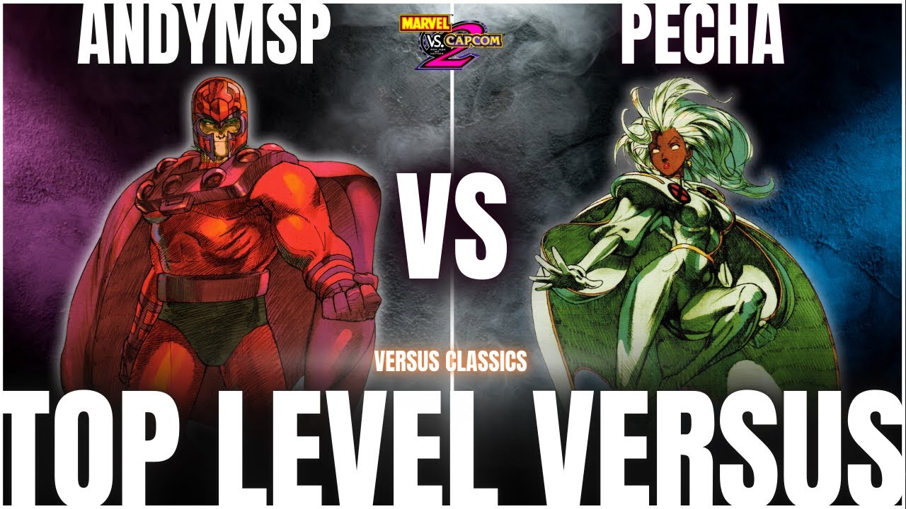 Marvel Vs Capcom 2 - AndyMSP Vs Pecha - FT5 Fightcade 🔥🔥