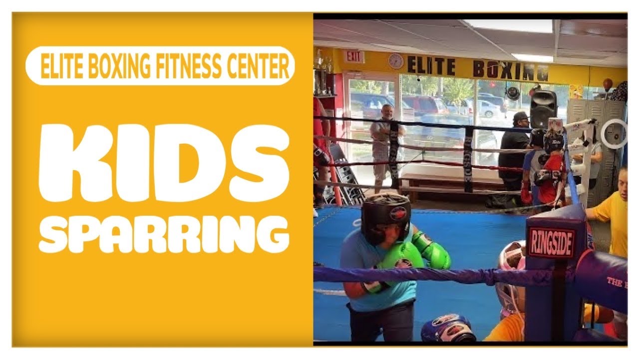 Kids Boxing: Sparring Before Exhibition Weekend