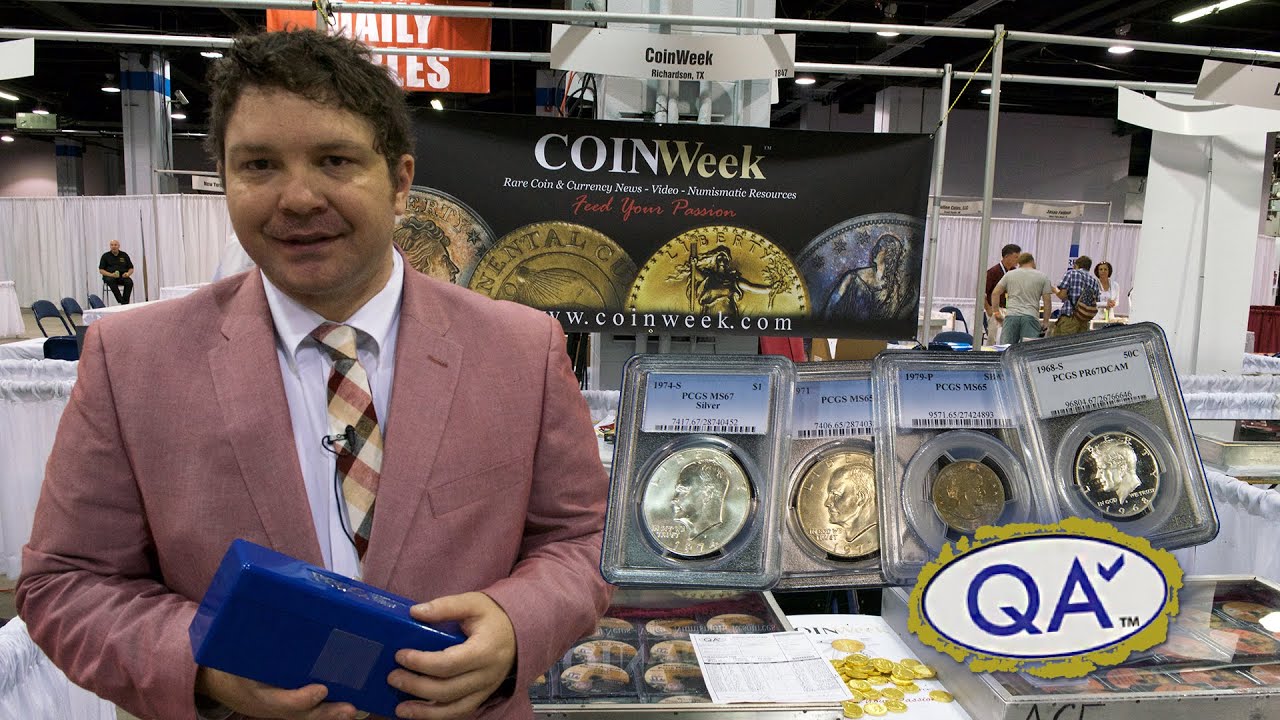CoinWeek: Charles Morgan Submits Modern Coins to QA Check. VIDEO: 17:47.