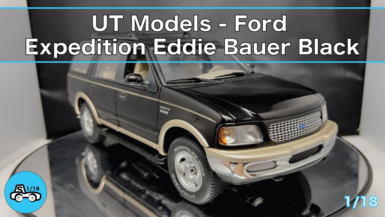 UT Models Ford Expedition Eddie Bauer Black 1/18
