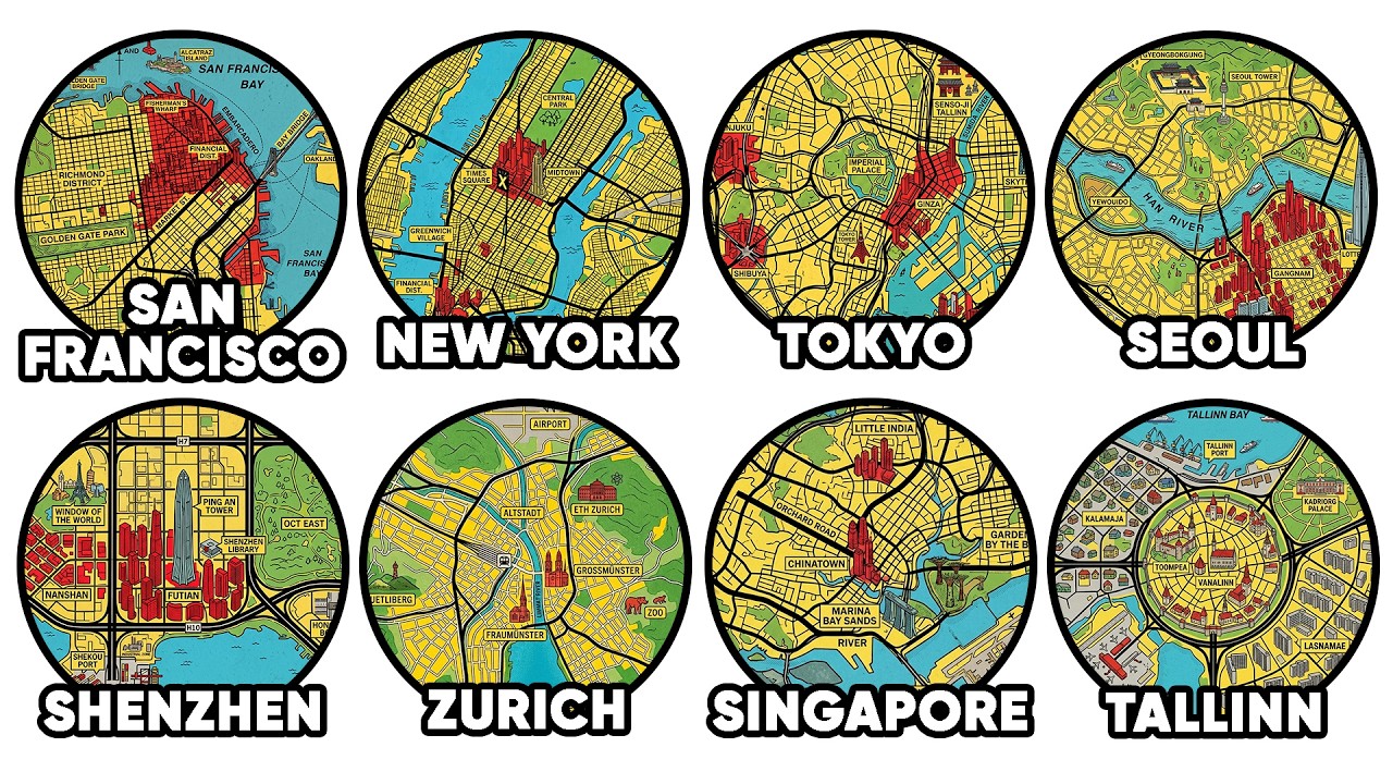 Every Most ADVANCED City Explained in 9 Minutes