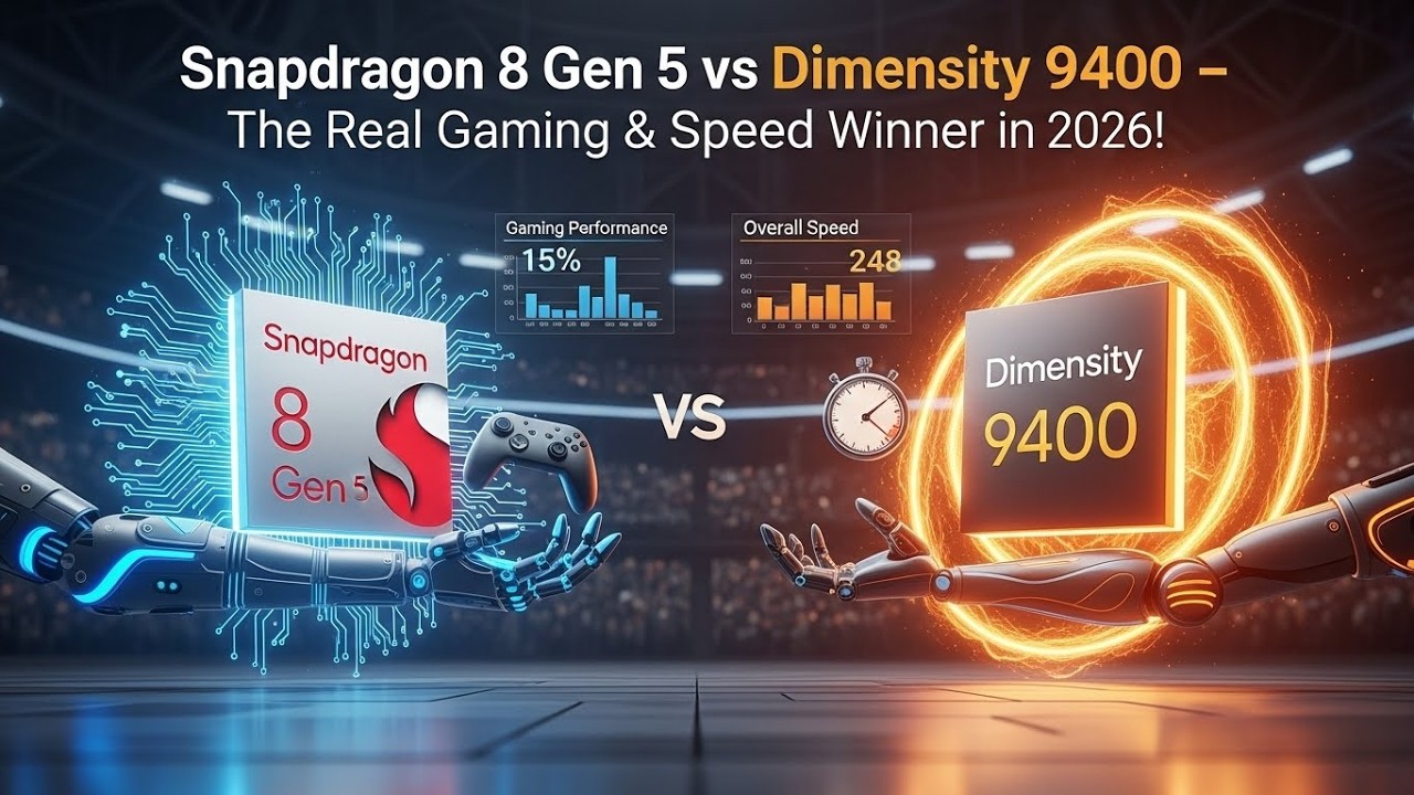 Snapdragon 8 Gen 5 против Dimensity 9400 &mdash; настоящий победитель в играх и скорости в 2026 году!