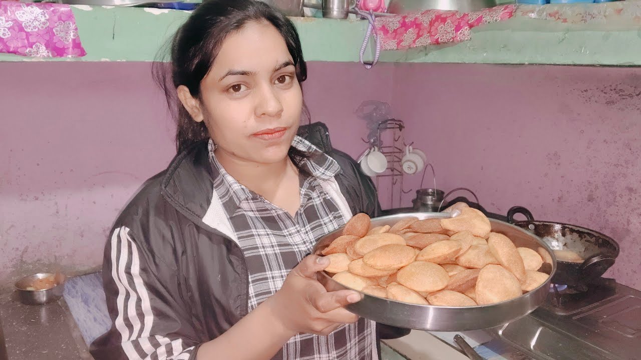 आज हमारे घर बने नमक पारे🥖🥖#vlog 😍