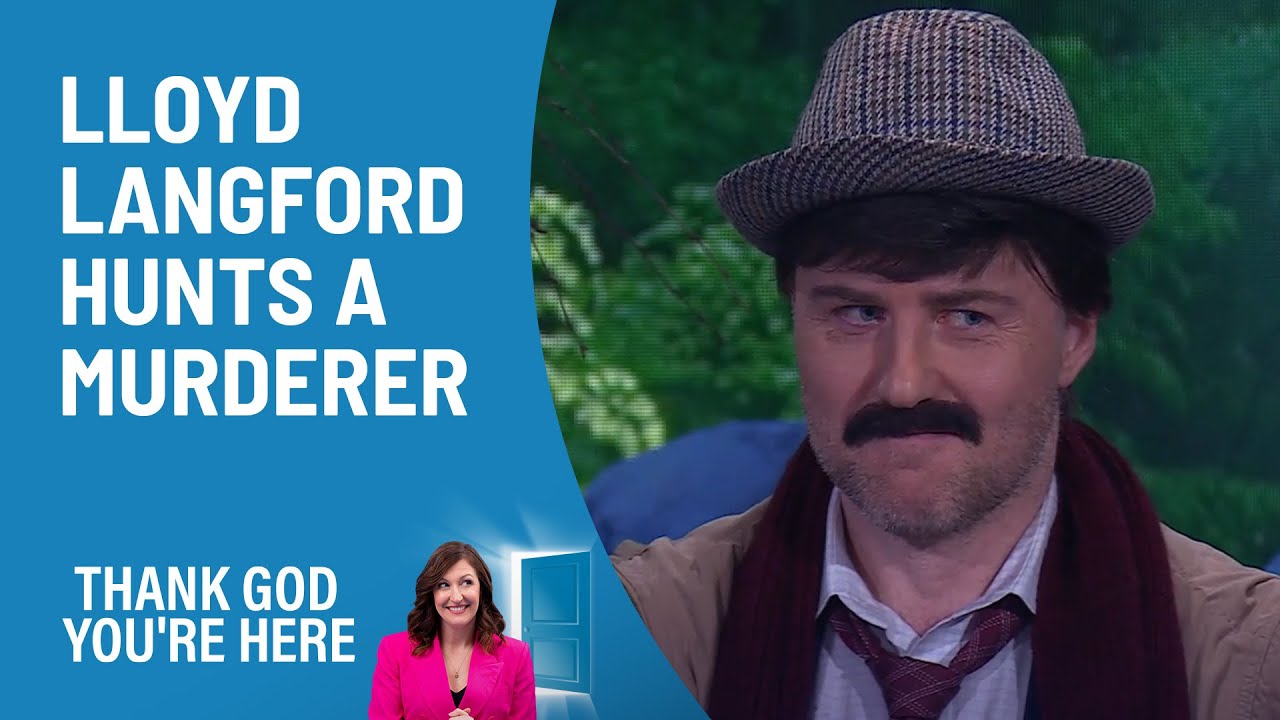 Detective Inspector Lloyd Langford Is On The Case | Thank God You're Here | Channel 10