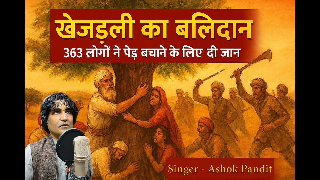 कटतीं खेजड़ियो की पुकार! पर्यावरण!||katati khejdiyo ki pukar||AshokPanditMusic|| अशोक पंडित||