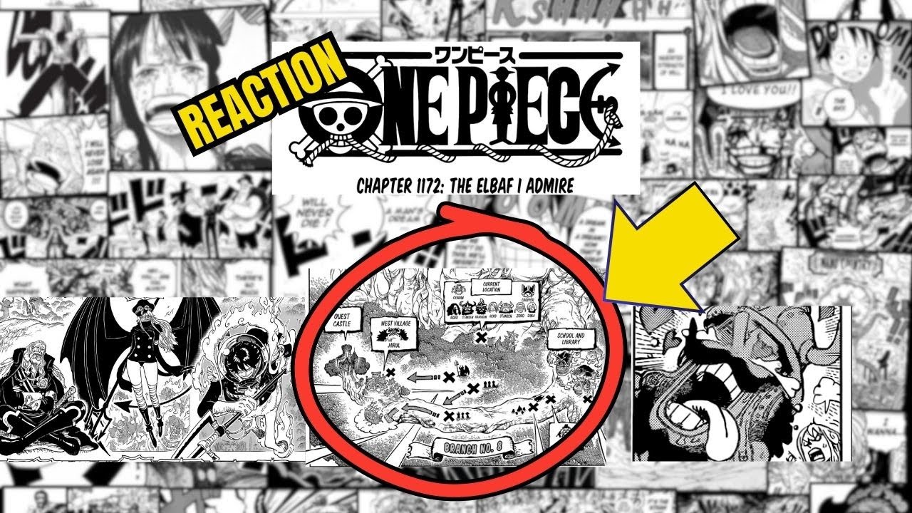 THE ODA MAPS I ADMIRE! | One Piece Manga Chapter 1172 Reaction ⭐⭐⭐½