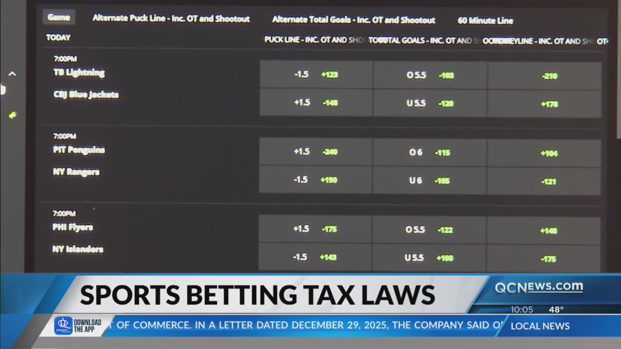 Federal tax laws for 2026 could cause sports bettors to lose money