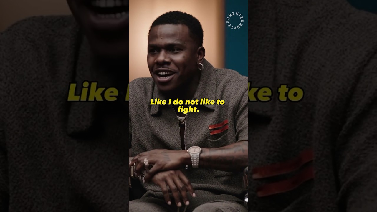DaBaby makes it known he doesn't like fighting!🗣️ #TheShop #shorts