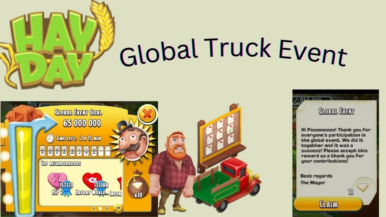 Hay Day - Global Truck Delivery Rewards