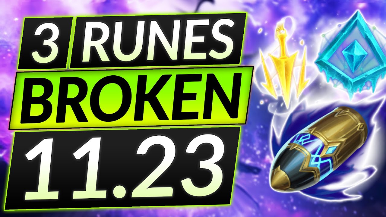 3 NEW RUNE Builds Make These Champions BEYOND BROKEN - 11.23 Runes - LoL Season 12 Guide