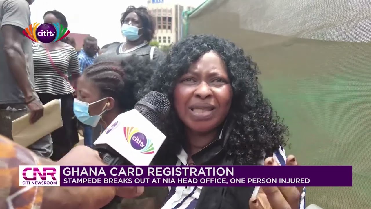 One person injured after stampede at NIA head office | Citi Newsroom