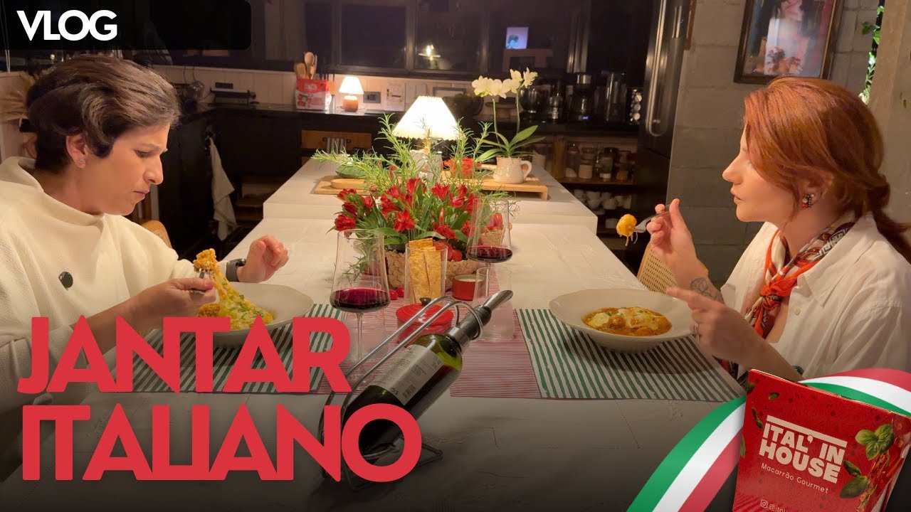 Nosso Jantar Italiano!