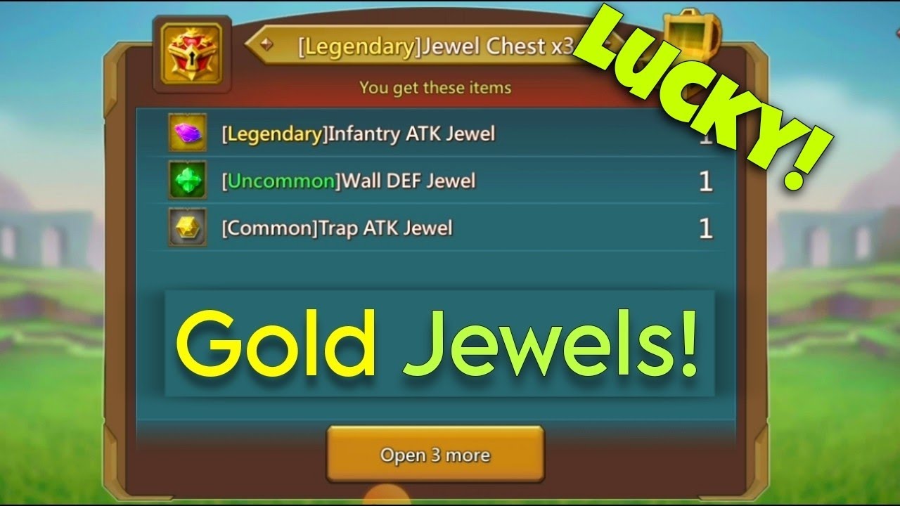 Gold Jewel Boxes opening in Lords Mobile! Best method to get gold jewels! #lordsmobile #catstubeyt