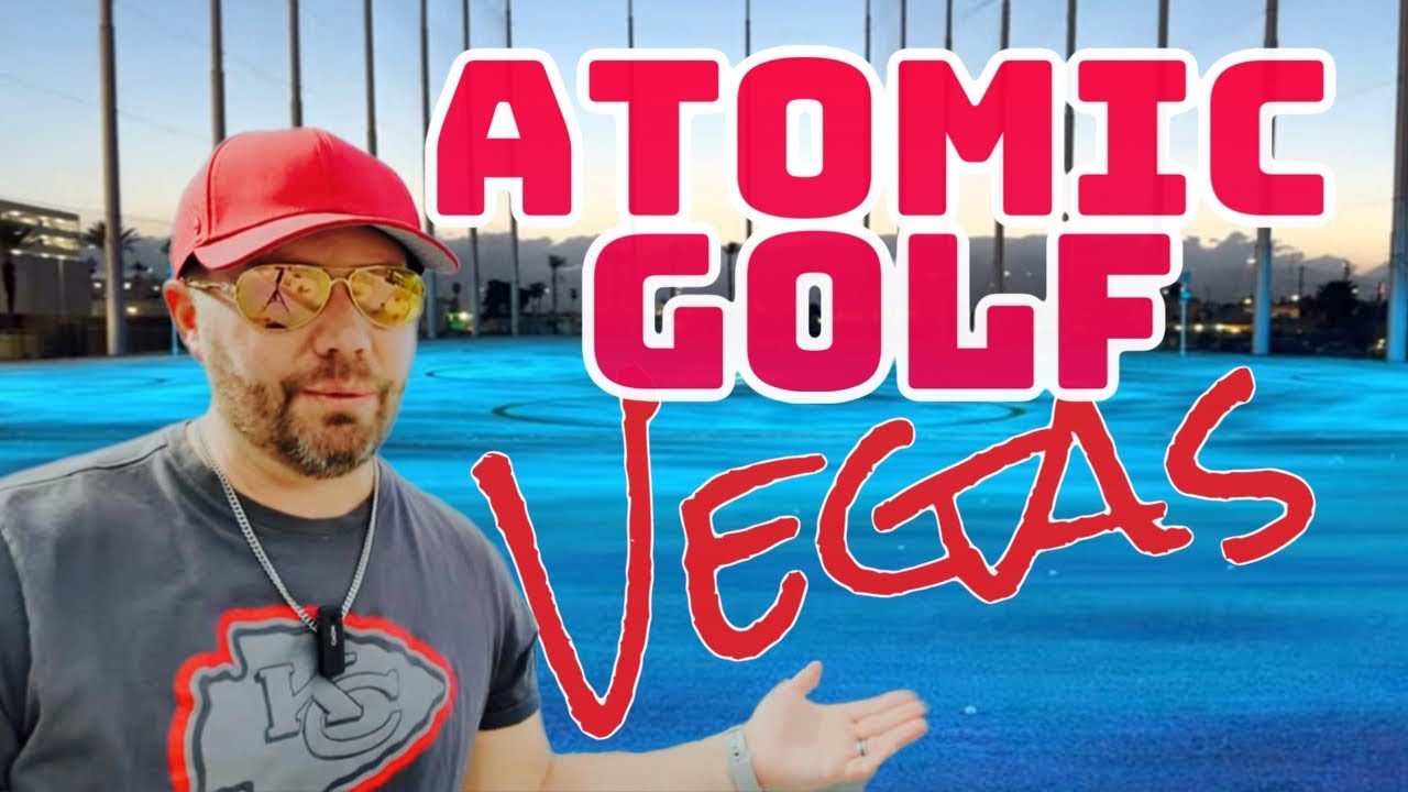 What's going on with ATOMIC GOLF LAS VEGAS?  I went to check it out!  #vegas #atomicgolf #strat