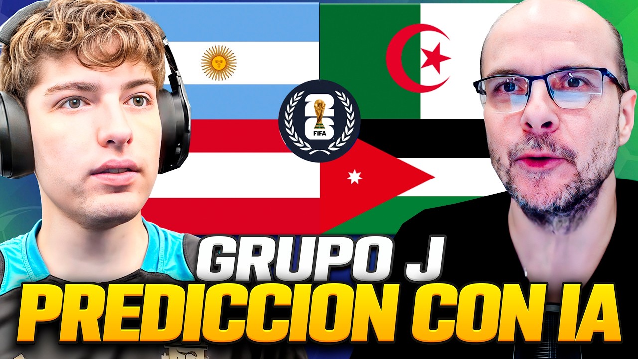 ¿QUIEN GANA EL MUNDIAL SEGUN LA IA? - GRUPO J ft. MISTERCHIP - PARTE 5/18