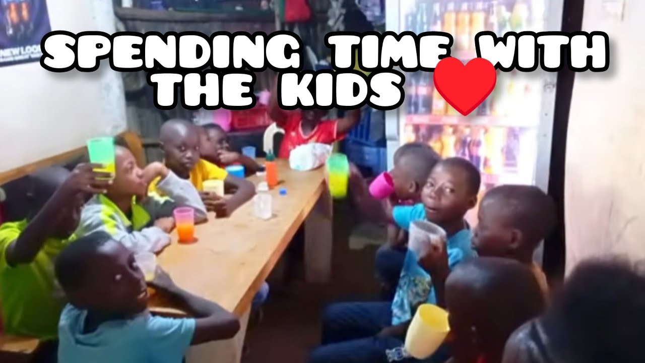 Spending time with the kids in kibera slums(Nairobi kenya)