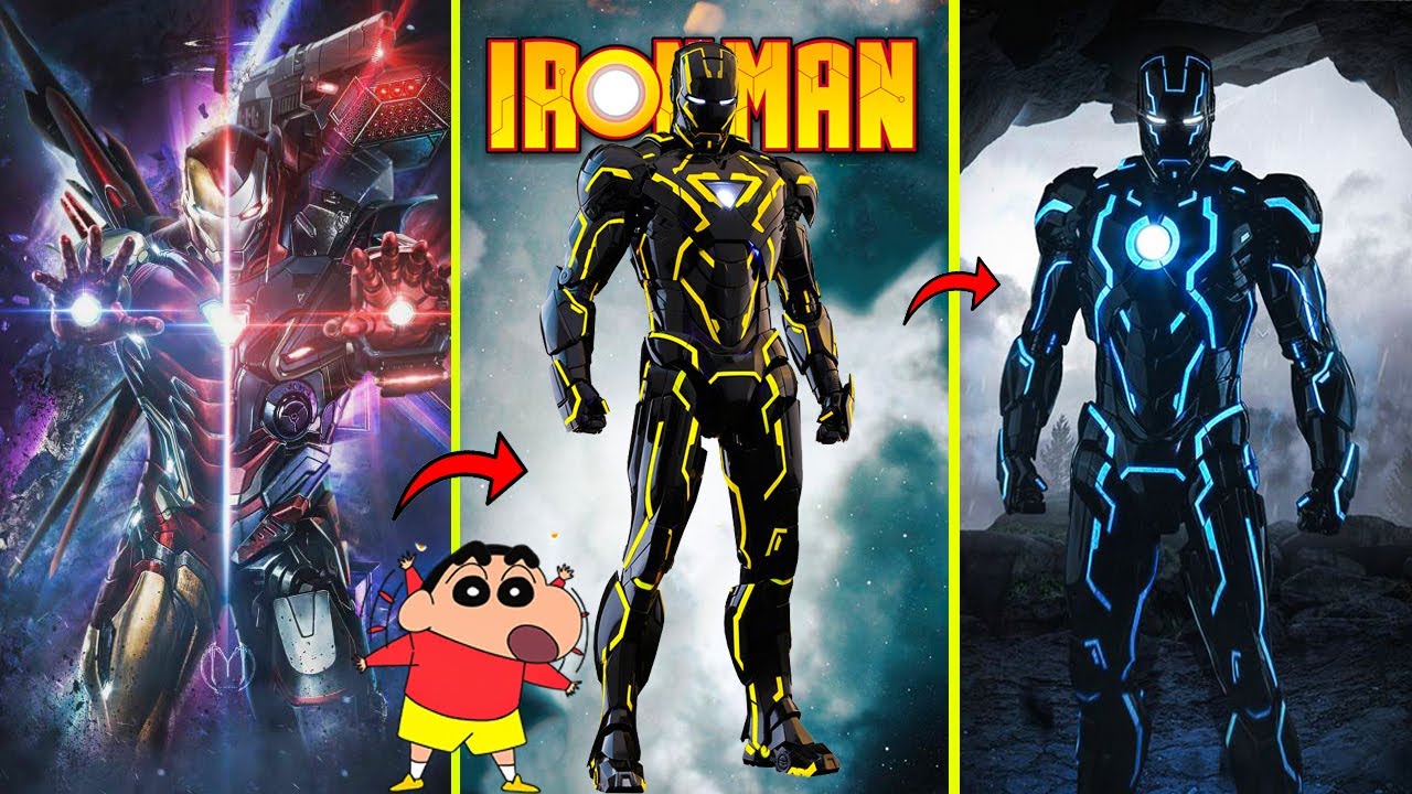 Shinchan Upgraded IRON MAN Suit Into ULTIMATE GOD IRON MAN Suit in GTA5 || SumitOP