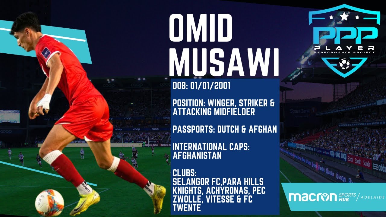 OMID MUSAWI - AFGHANISTAN NATIONAL TEAM HIGHLIGHTS