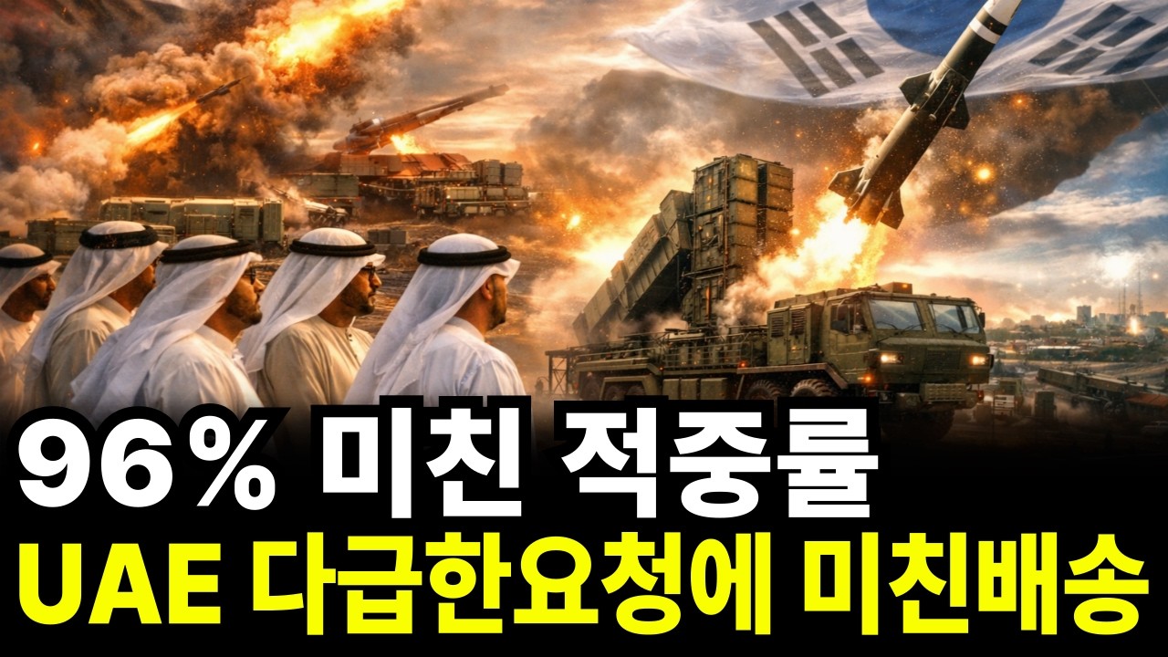 이란 미사일 막아 낸 '천궁-2' UAE 다급한 미사일 요청에 한국 미친배송