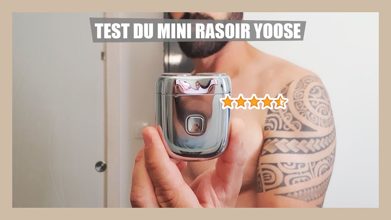Ce mini rasoir est FOU ! - Test du mini rasoir électrique YOOSE
