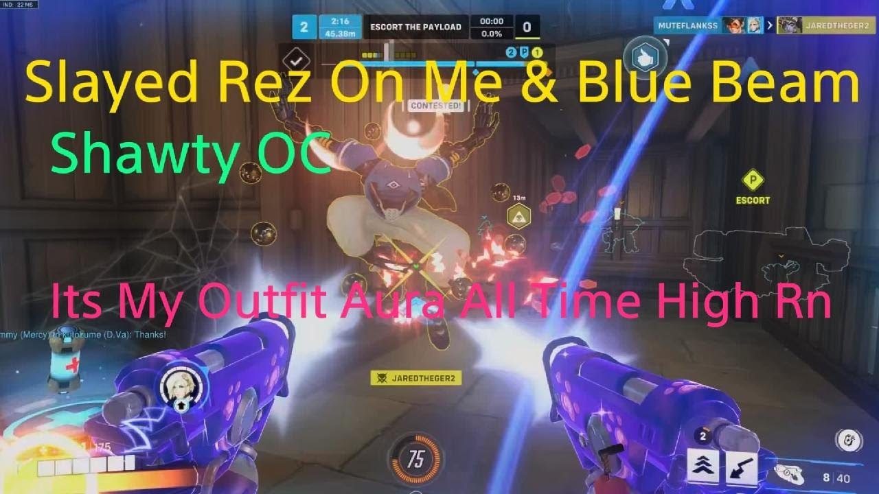 Life Of A 1 Trick Tracer Rainy Day Skin & Galactic Weapon Skin Got Me Feeling OC in Overwatch 2 S15