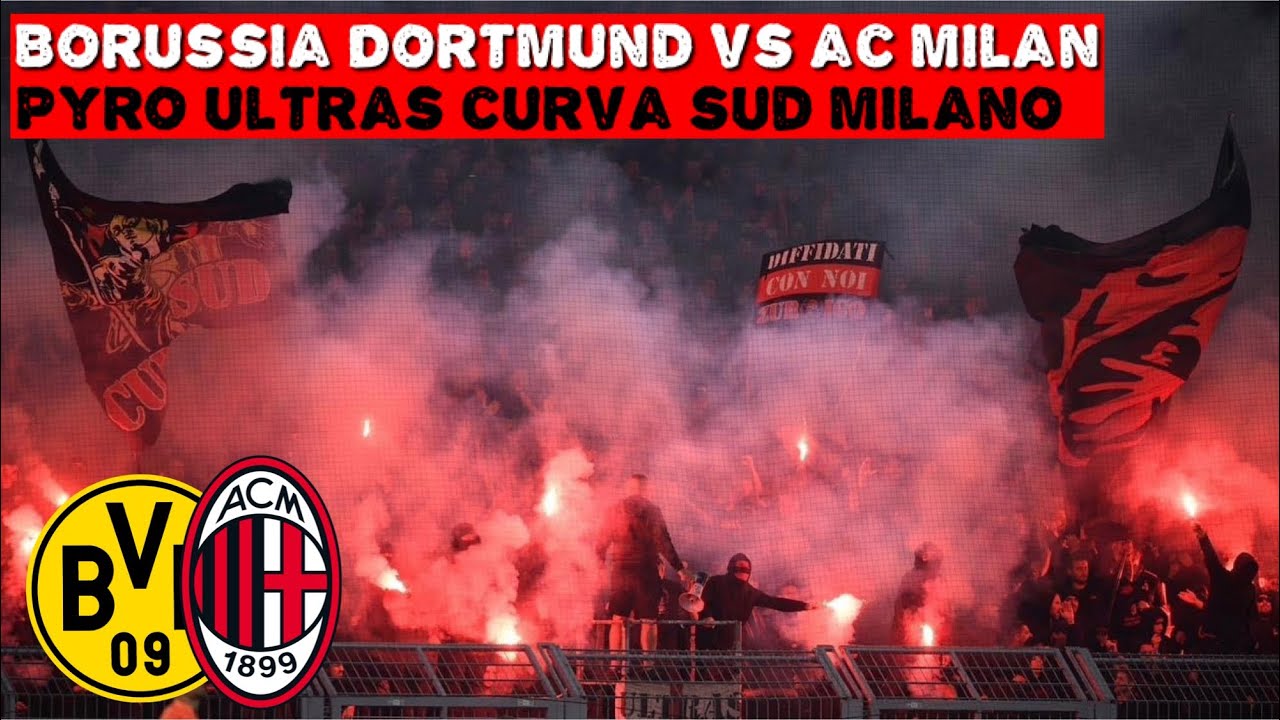 Ultras Curva Sud Milano | Borussia Dortmund vs AC Milan 0-0 | 04-10-2023