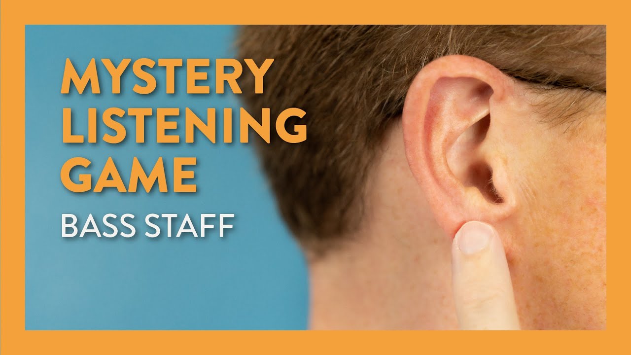 Let's Play the Mystery Listening Game in the Bass Staff